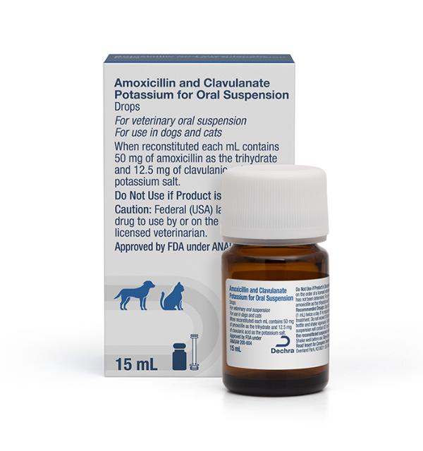 Amoxicillin/Clavulanate Potassium Oral Susp Drops