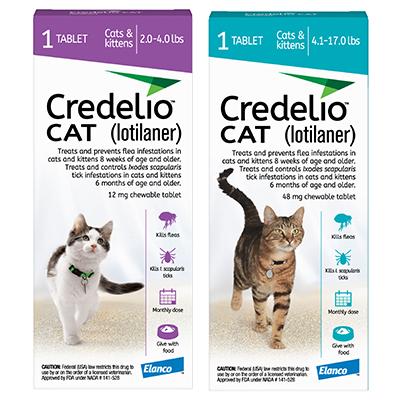 Credelio Chewable Tablet Cat