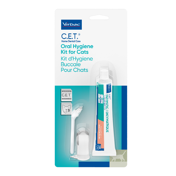 CET Cat Toothbrush Kit