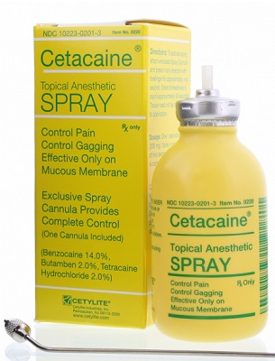 Cetacaine Spray
